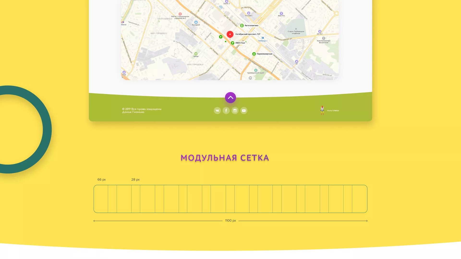 Разработка сайта детского активити-клуба «Домик гномика» в Глазове