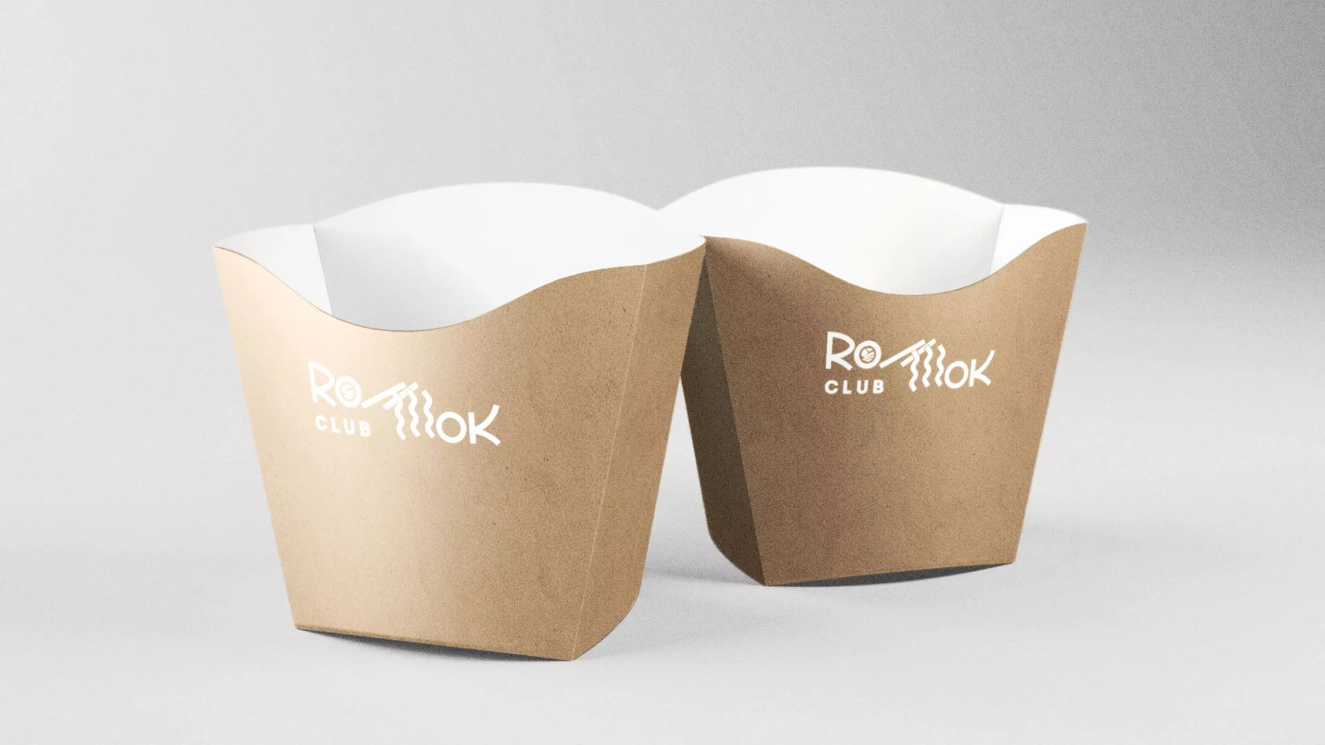 Создание логотипа суши-бара «Roll Wok Club» в Глазове